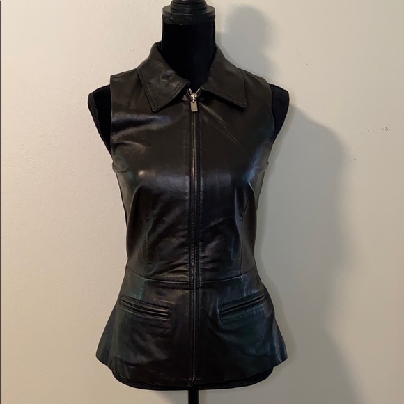Margaret Godfrey Leather vest - Picture 5 of 8